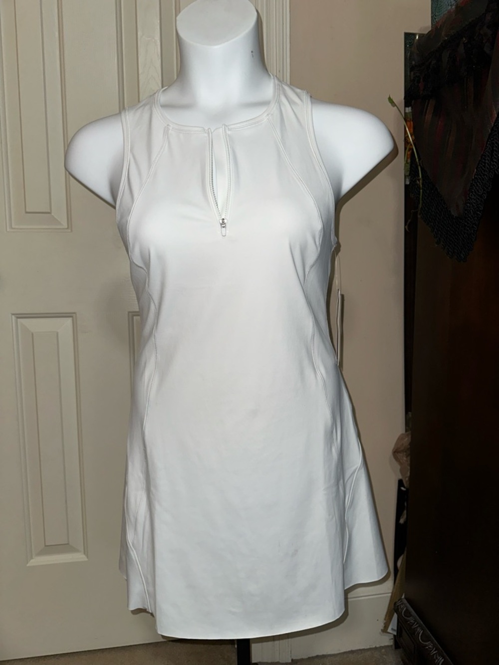 NWT Athleta  ace tennis dress in white size medium